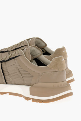 MM22 Sneakers Allacciate con Dettaglio Sfrangiato