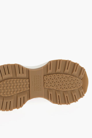 MM22 Sneakers Allacciate con Dettaglio Sfrangiato