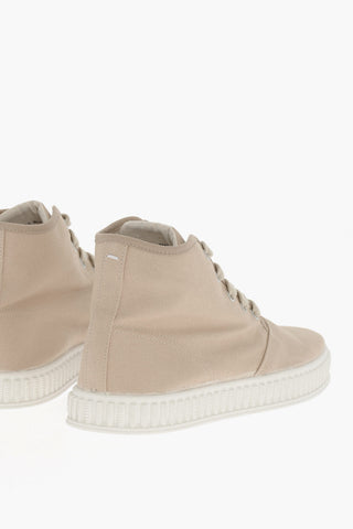MM22 High-Top-Canvas-Sneaker mit Gummisohle
