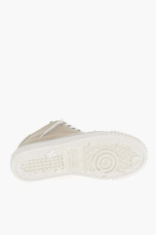 MM22 Sneakers High-Top In Pelle Effetto Distressed