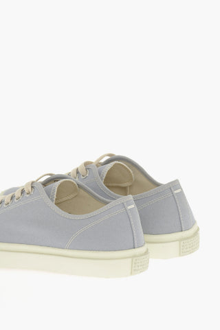 MM22 Canvas Tabi Sneakers with Rubber Sole