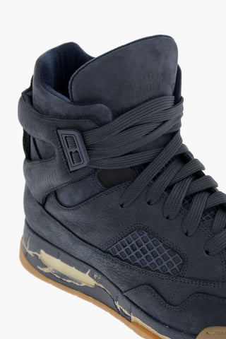 MM22 Lace-up Suede Sneakers with Lived-in Sole
