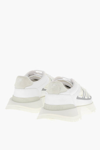 MM22 Low-Top Sneaker aus zweifarbigem Stoff