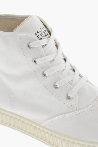 MM22 Sneakers Alte in Canvas con Suola in Gomma