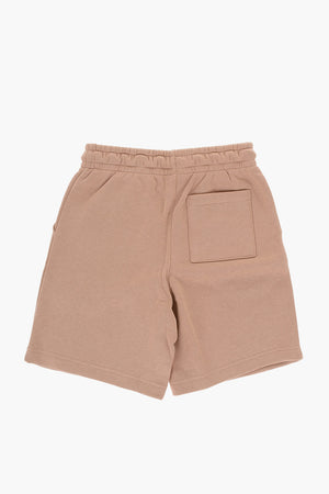 AIR JORDAN Shorts aus Baumwollfleece mit besticktem Logo