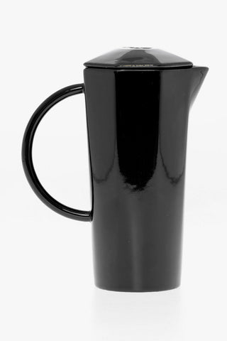 KITCHENWARE Brocca Ottagonale in Ceramica con Coperchio
