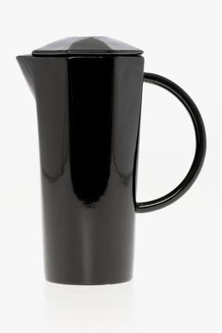 KITCHENWARE Brocca Ottagonale in Ceramica con Coperchio