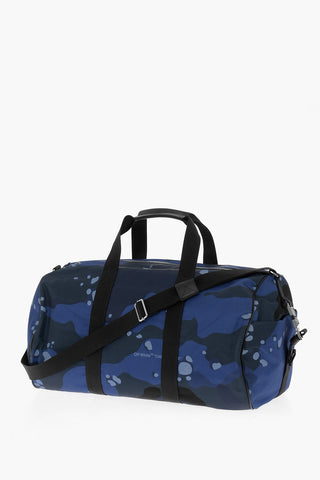 Camouflage Motif Travel Duffle Bag