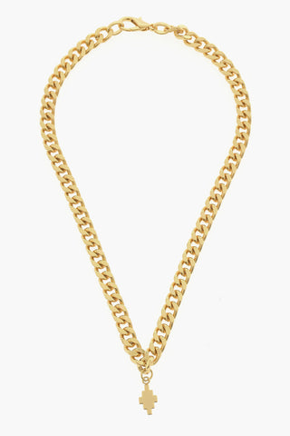 Collana a Catena Effetto Dorato con Pendente