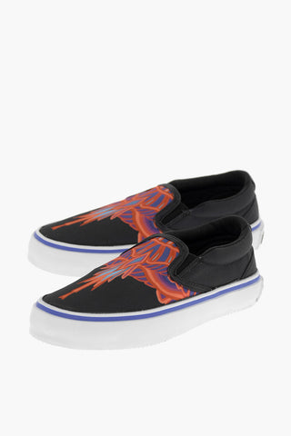 Canvas CURVES WINGS Slip On Sneakers