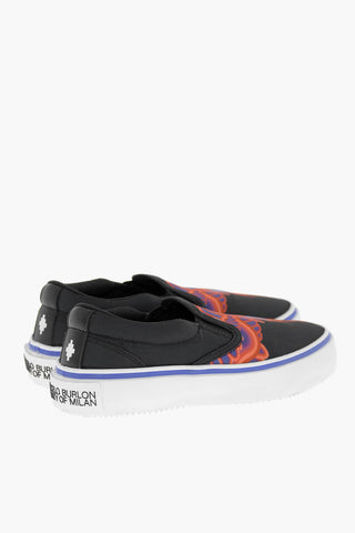 Canvas CURVES WINGS Slip On Sneakers