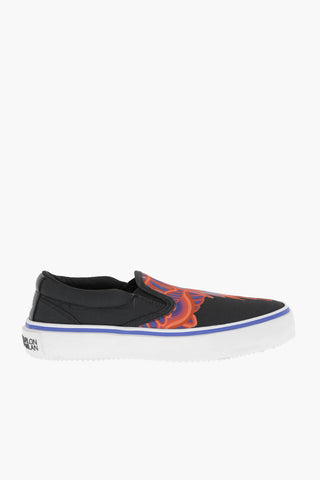 Canvas CURVES WINGS Slip On Sneakers