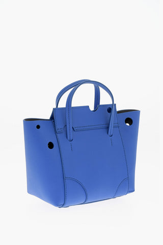 Leather METEOR Tote Bag with Removable Shoulder Strap