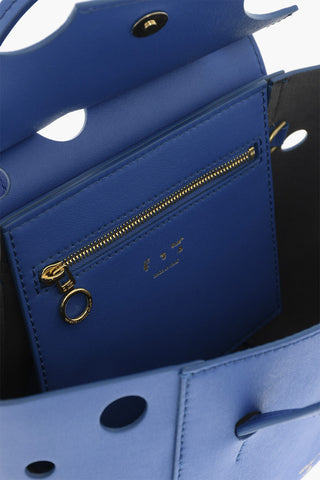 Leather METEOR Tote Bag with Removable Shoulder Strap