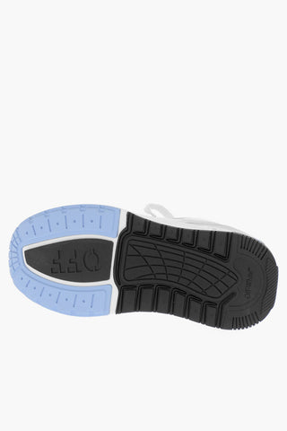 Leather and Fabric KICK OFF Low Top Sneakers