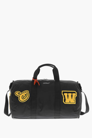 Travel Duffle Bag With Hard Core Patches