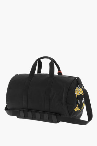 Travel Duffle Bag With Hard Core Patches