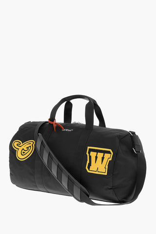 Travel Duffle Bag With Hard Core Patches