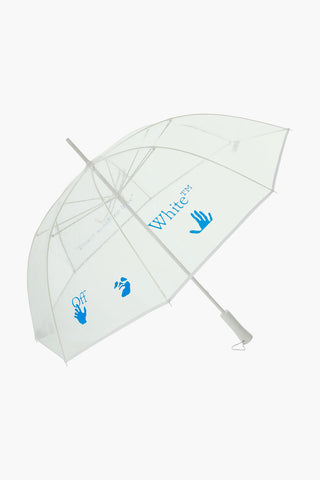 Transparent Umbrella with Logo Print