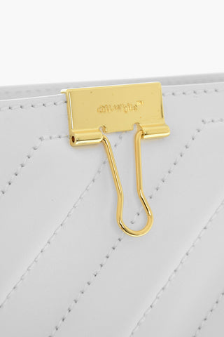 Leather CROSS Tote Bag with Golden Details