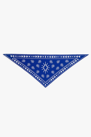 Sciarpa Triangolare a Fantasia Paisley