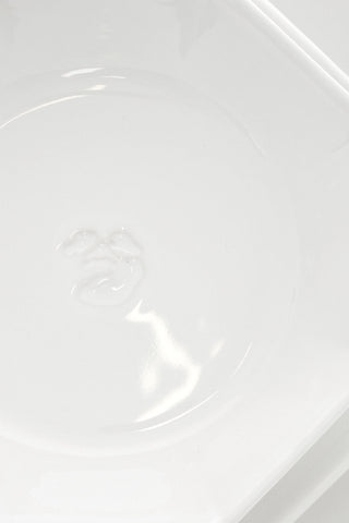 KITCHENWARE Tris di Piatti in Ceramica con Deisgn Ottagonale