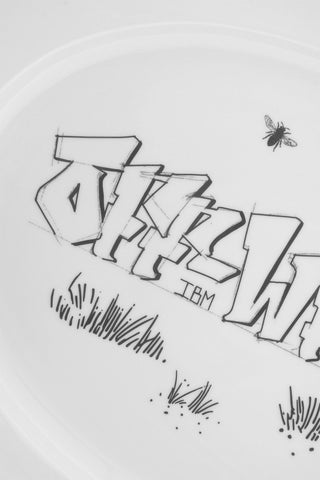 GINORI Printed Porcelain Plate