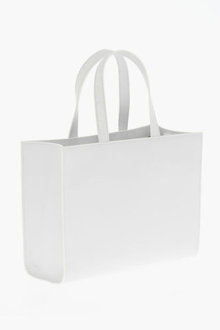 Leather Printed Tote Bag