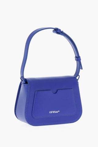 Solid Color Leather SKELETON BINDER Shoulder Bag