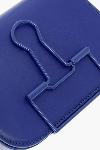 Solid Color Leather SKELETON BINDER Shoulder Bag