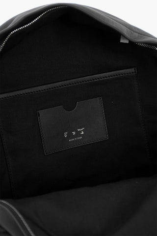 Zaino in Pelle con Logo Ton su Tono