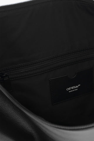 Solid Color Leather BIKER TIRE Weekend Bag