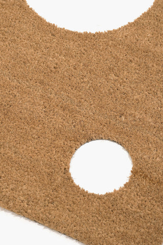 HOME Coconut Fiber METEOR Doormat with Cut-Out Details