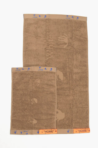 HOME Terry Cotton Towel Set
