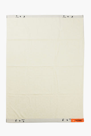 HOME All-Over Embroidered Terry Cotton Towel