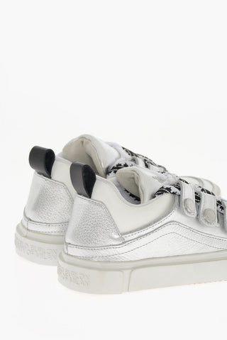 Metallic Leather TICINELLA Low-Top Sneakers