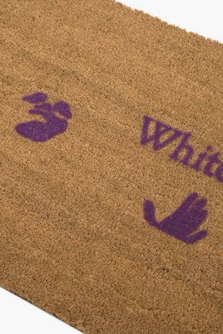 HOME Coconut Fiber MAN SWIMMING LOGO Doormat