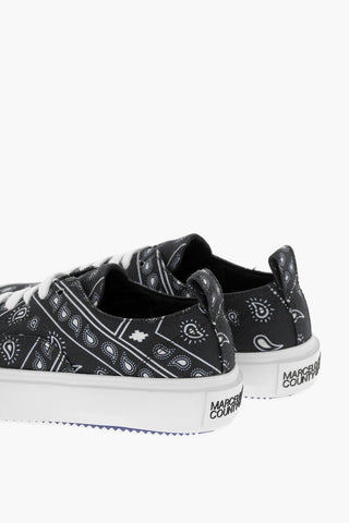 Sneakers Basse VIENTO in Canvas Motivo Bandana