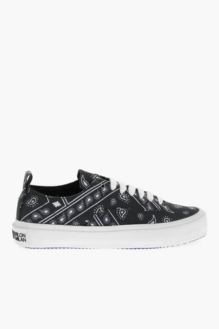 Sneakers Basse VIENTO in Canvas Motivo Bandana