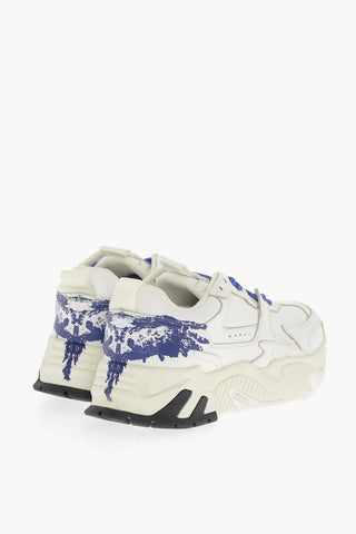 Leather TEMPERA WINGS C-RUN 3000 Low Top Sneakers