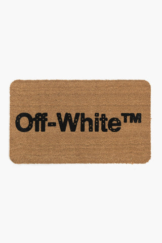 HOME Coconut Fiber Doormat with Lettering Logo