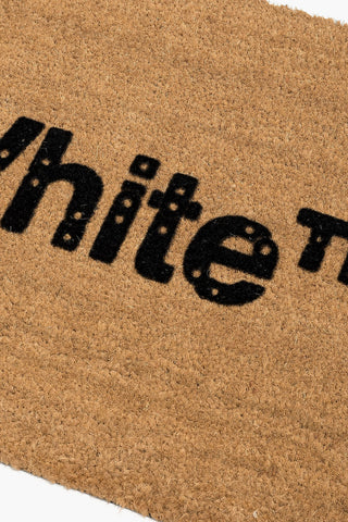 HOME Coconut Fiber Doormat with Lettering Logo