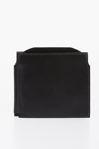 Leather Wallet with Banknote Clip