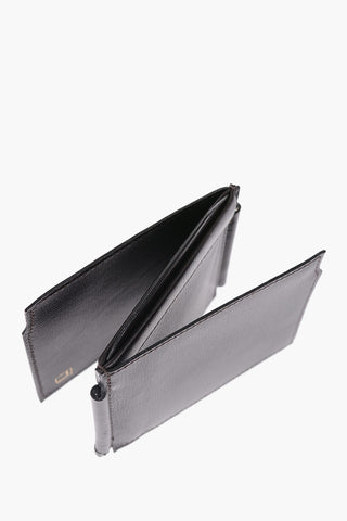 Leather Wallet with Banknote Clip