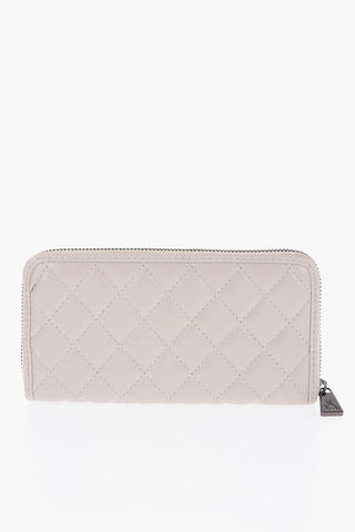 REBEL GOLDY Quilted Faux Leather FLEUR Wallet with Studs