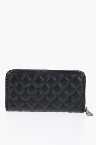 REBEL Portafoglio FLEUR in Pelle Vegan Trapuntato con Borchie
