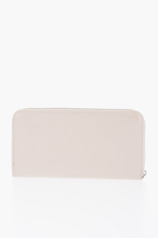 ALWAYS Faux Leather FLEUR Continental Wallet with Metal Monogram
