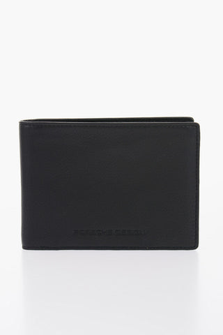 Textured Leather Wallet with Ton-On Ton Logo