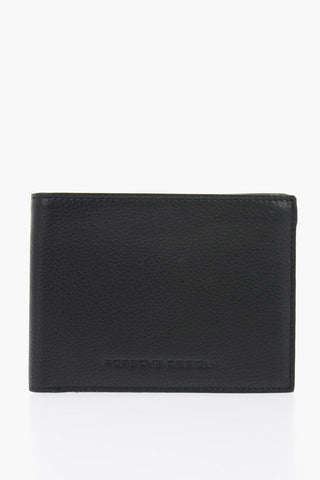 Textured Leather Wallet with Ton-On Ton Logo