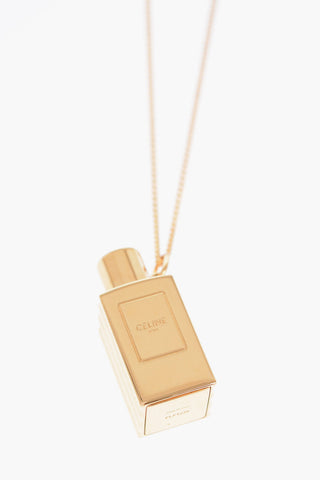 Collana in Ottone Effetto Dorato con Pendente